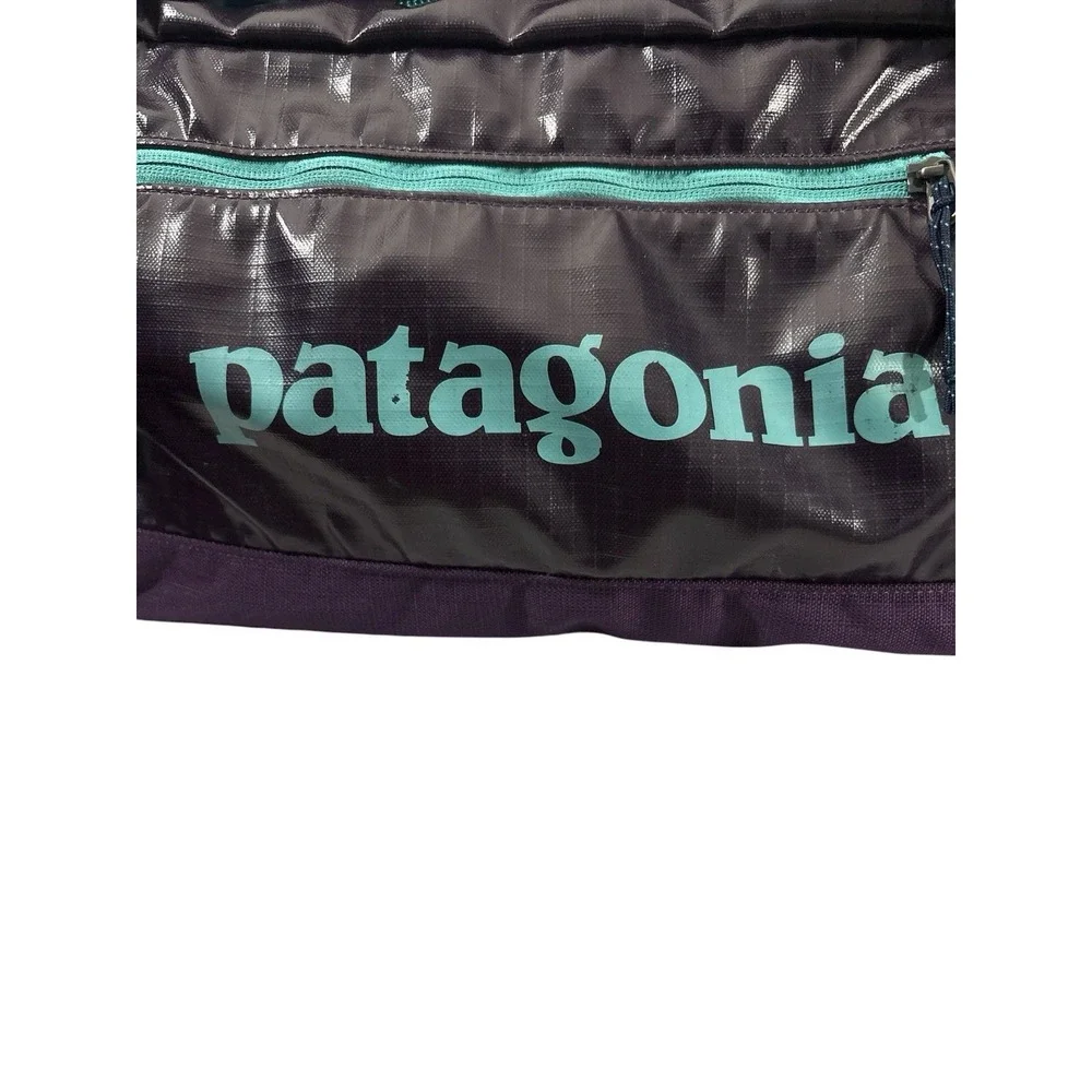 PATAGONIA BLACK HOLE 60L DUFFEL BAG PURPLE GREEN
